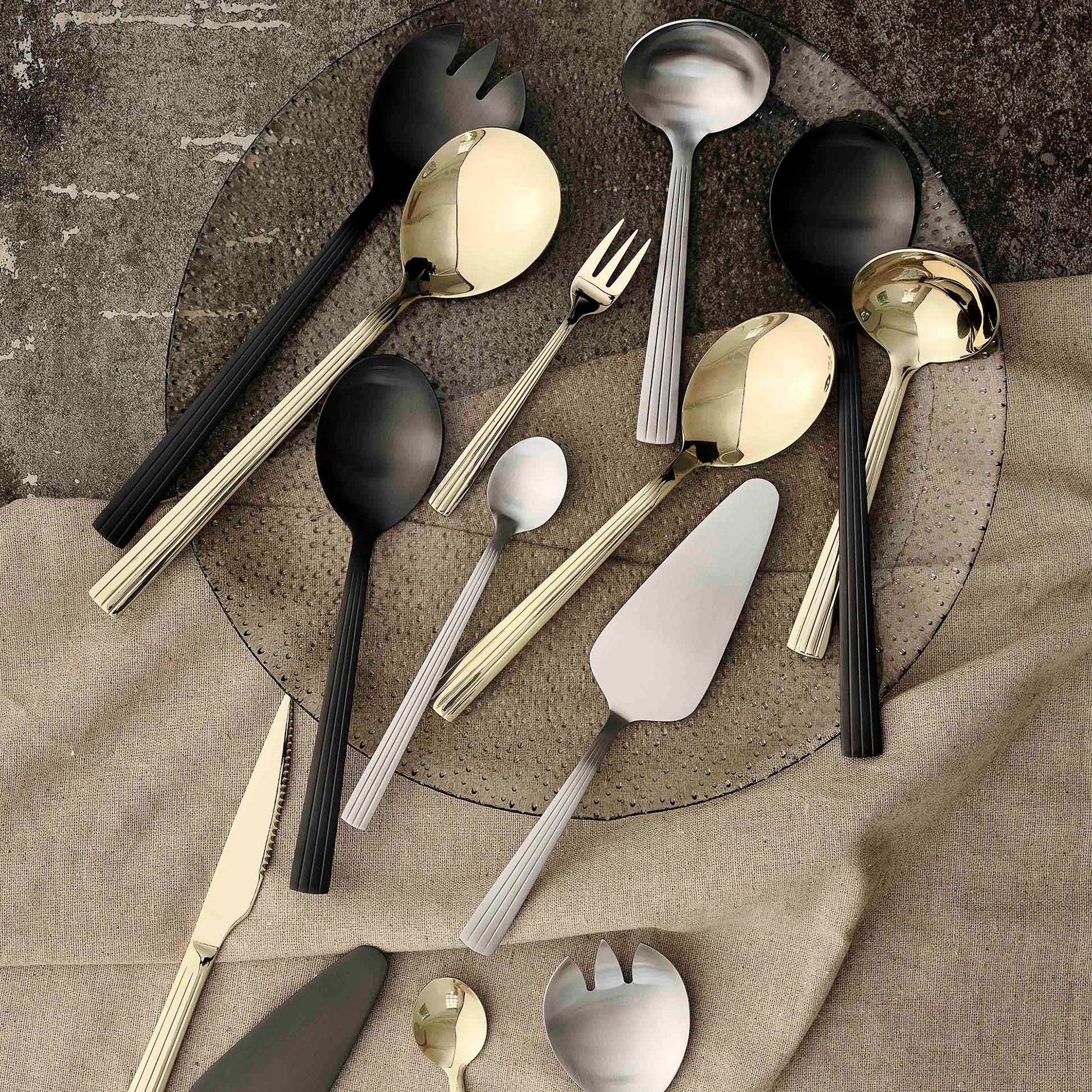 RAW cafe latteske 4 stk mat stål